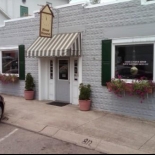 storefront with awning